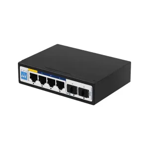 سوئیچ شبکه صنعتی PoE مدل HR500-AXG-42S