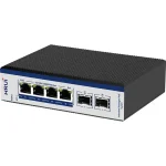 سوئیچ شبکه صنعتی PoE مدل HR600-AFGM-42S