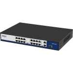 سوئیچ شبکه 16 پورت PoE مدل HR901-AF-1621GS-200