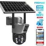 دوربین سولار سیمکارتی 2 لنزه V380